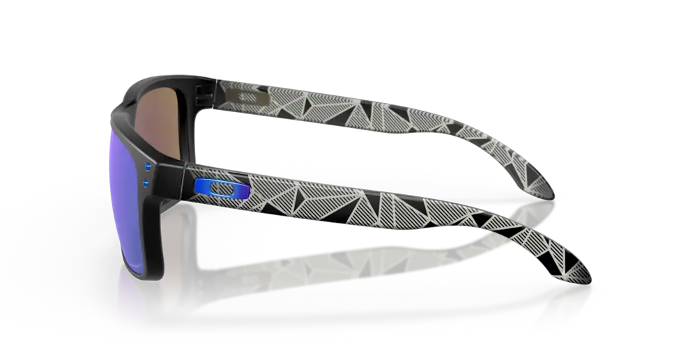 Oakley Okulary przeciwsłoneczne HOLBROOK Matte Black Prizmatic/Prizm Sapphire Polarized OO9102-H0