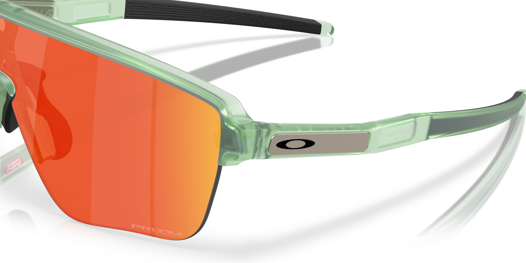 Oakley Okulary przeciwsłoneczne CORRIDOR SQ Matte Transparent Jade / Prizm Ruby OO9415-06