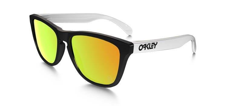 Oakley Sunglasses SPECIAL EDITION HERITAGE FROGSKINS Black/Fire Iridium 24-418