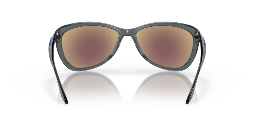 Oakley Sunglasses PASQUE Crystal Black, Prizm Sapphire Polarized OO9222-02