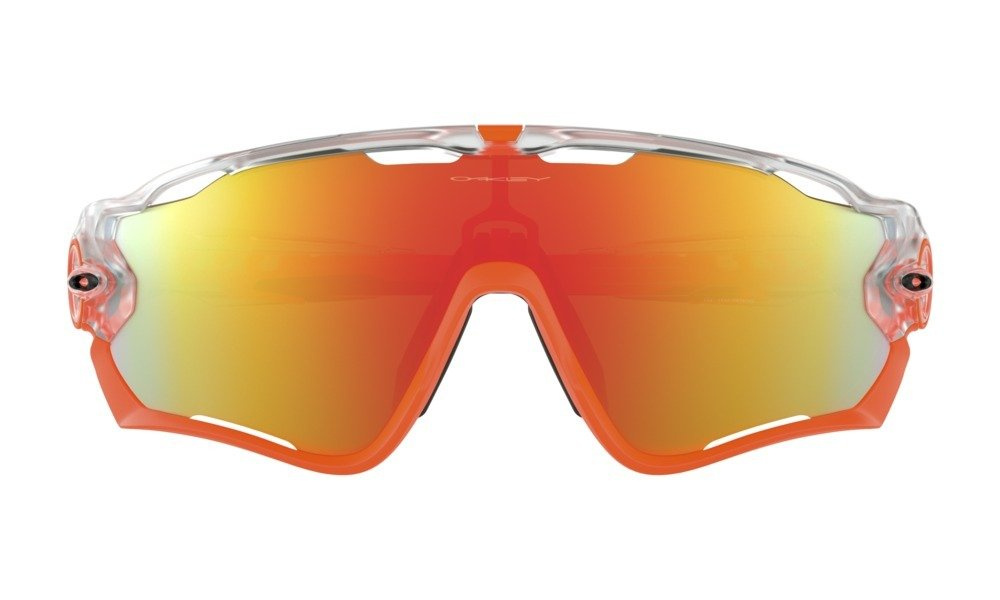 Oakley Sunglasses JAWBREAKER Matte Clear/Fire Iridium OO9290-37