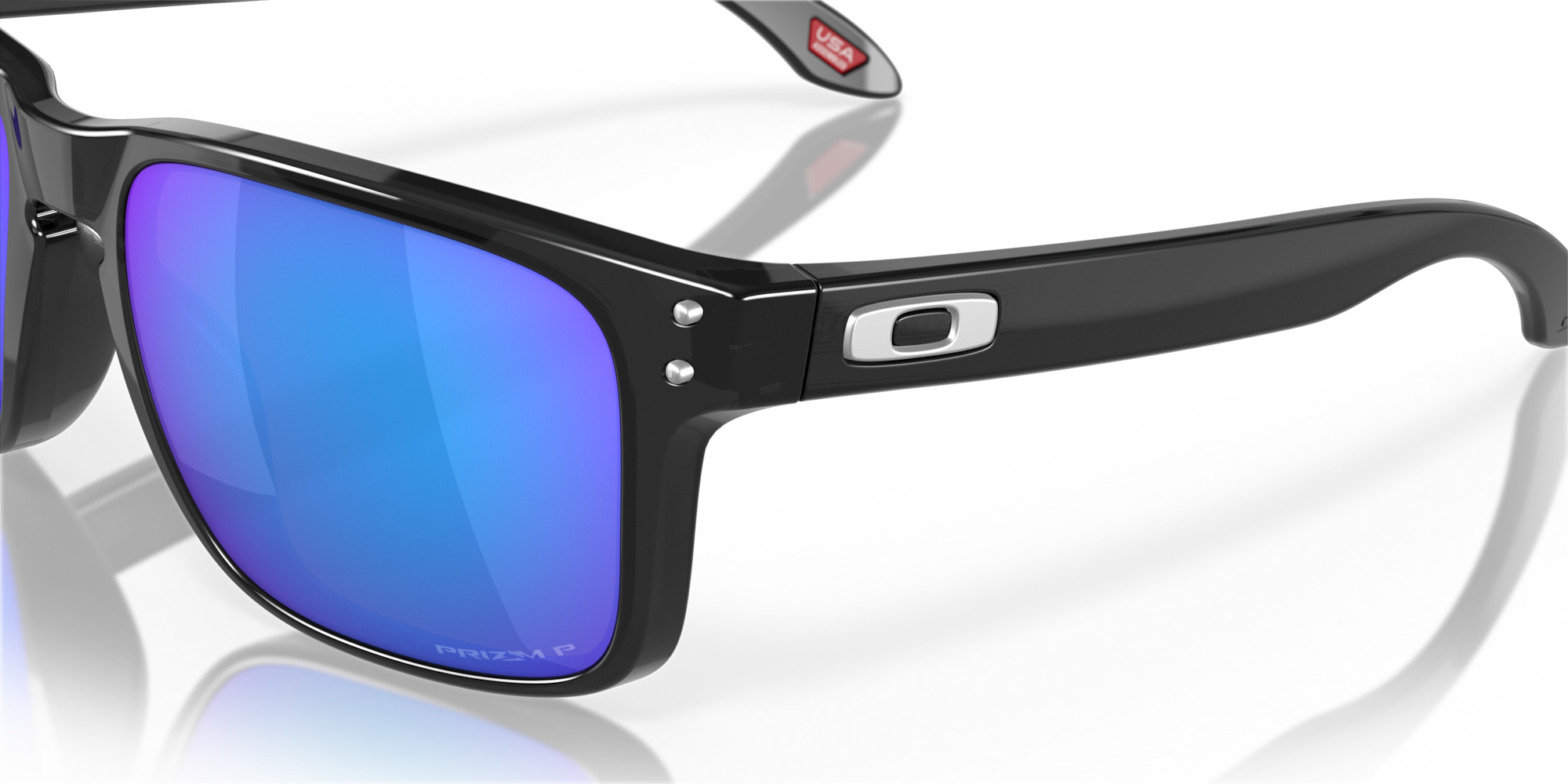 Oakley Sunglasses HOLBROOK Black Ink/Prizm Sapphire Polarized OO9102-W7