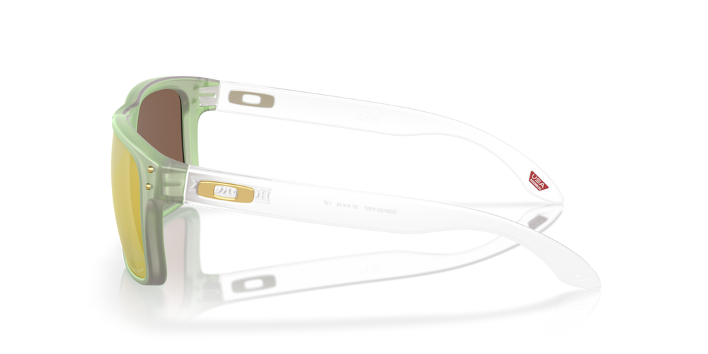 Oakley Sunglasses HOLBROOK Re-Discover Collection Dark Jade Opaline/Prizm 24k Polarized OO9102-Y0