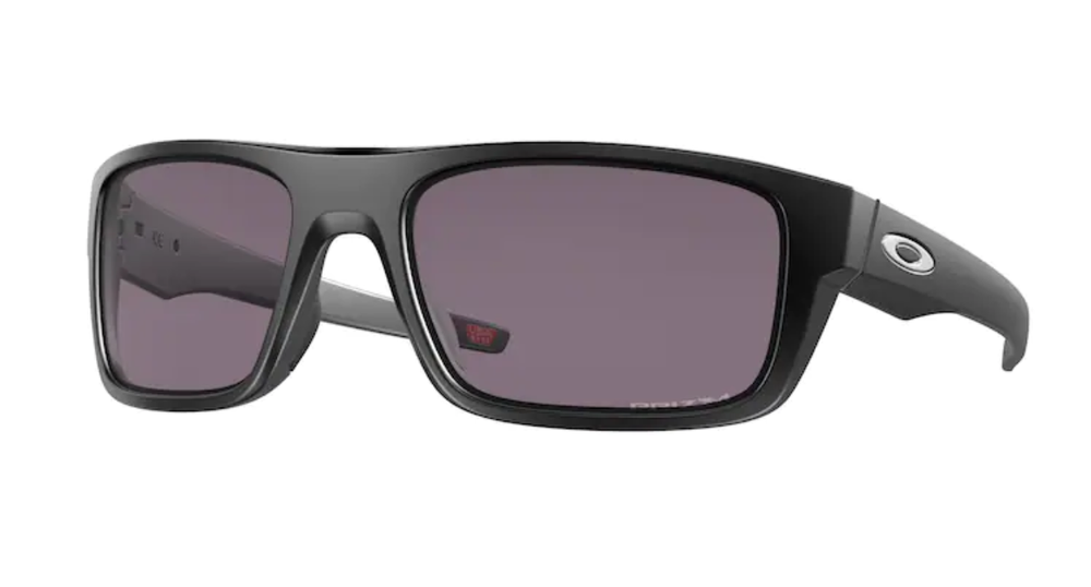 Oakley Okulary przeciwsłoneczne DROP POINT Matte Black/Prizm Grey OO9367-34