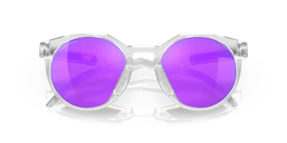 Oakley Sunglasses HSTN Matte Clear/Prizm Violet OO9464-02