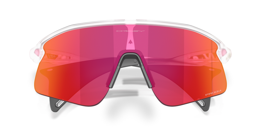 Oakley Okulary przeciwsłoneczne Stunt Devil Matte Clear / Prizm Field OO9517-10