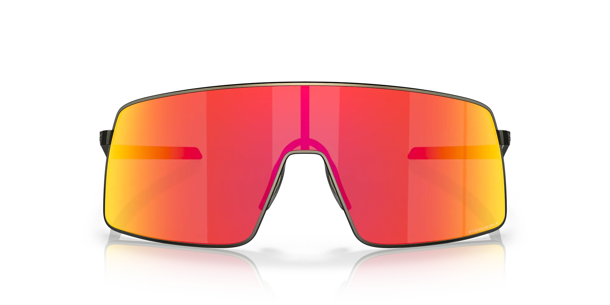 Oakley Okulary przeciwsłoneczne SUTRO TI Satin Carbon / Prizm Ruby OO6013-02