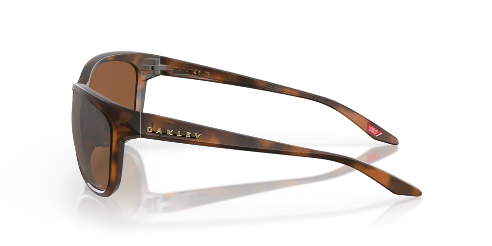 Oakley Sunglasses PASQUE Matte Brown Tortoise, Prizm Tungsten Polarized OO9222-03