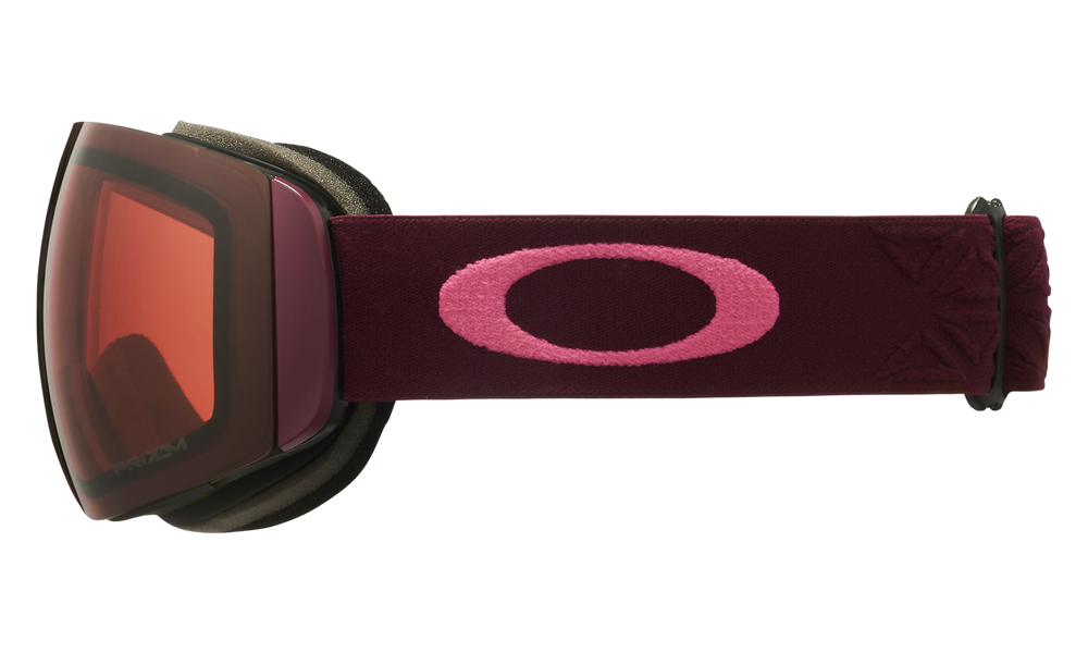 OAKLEY Gogle zimowe FLIGHT DECK M Prizm Icon Grenache Rubine/Prizm Snow Rose OO7064-86