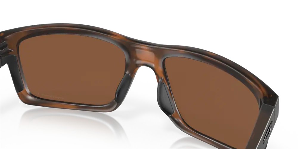 Oakley Sunglasses MAINLINK Matte Brown Tortoise, Prizm Tungsten Polarized OO9264-49
