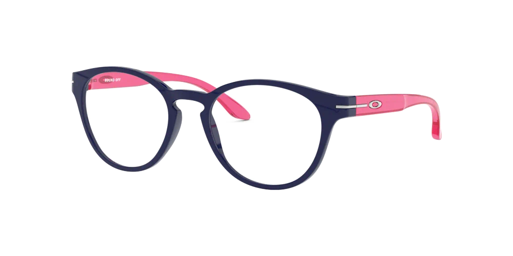 Oakley Okulary korekcyjne ROUND OFF Polished Ice Blue OY8017-04