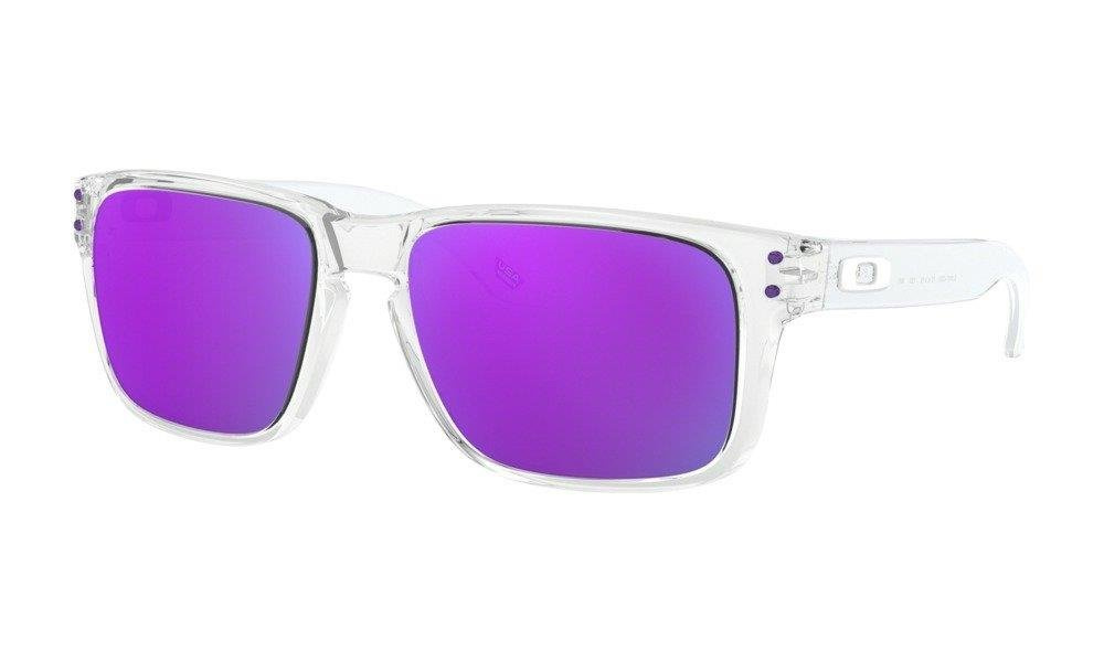 Oakley Sunglasses Junior HOLBROOK XS Polished Clear/Violet Iridium OJ9007-02