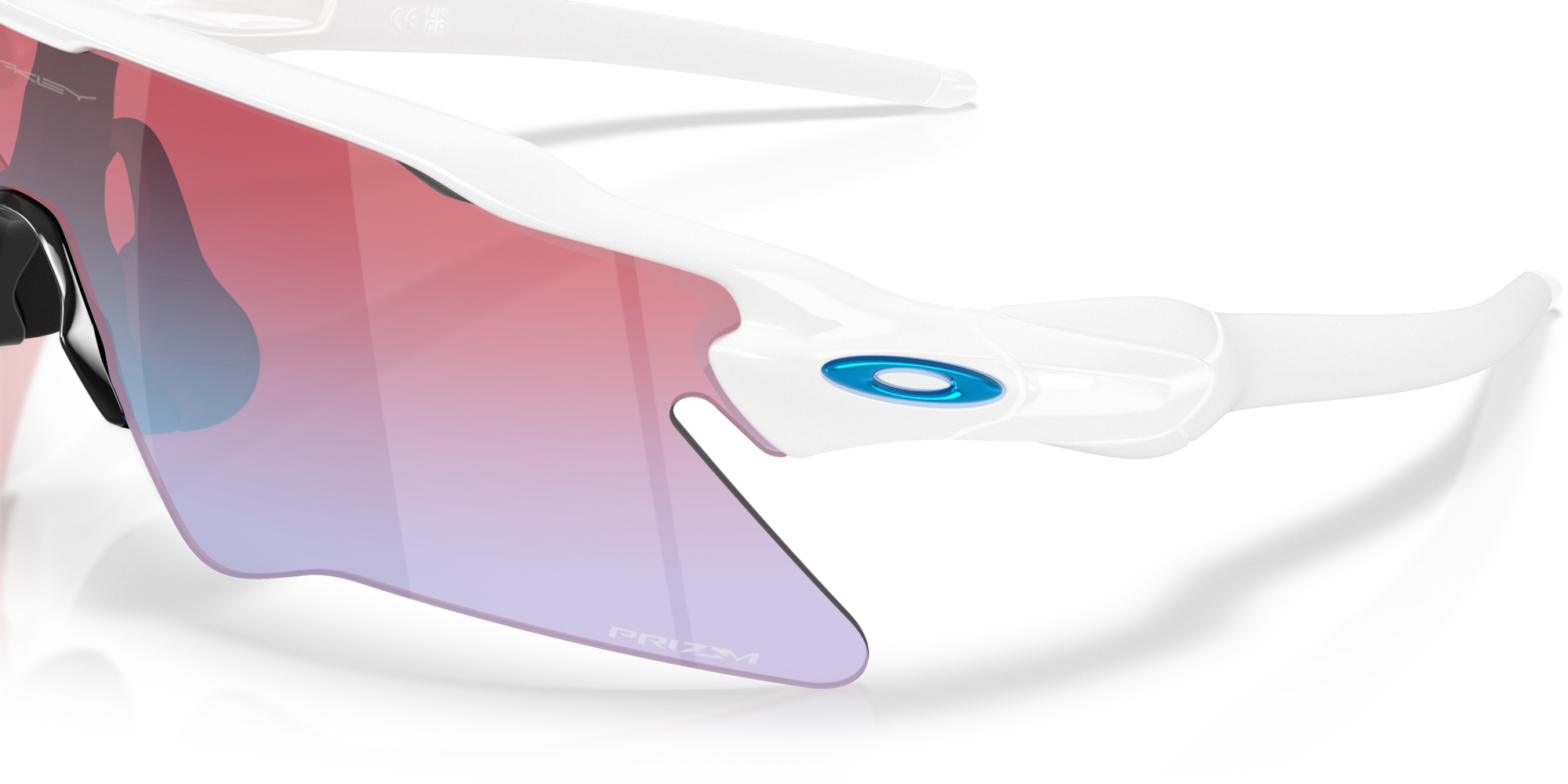 Oakley Okulary przeciwsłoneczne RADAR EV HEATER Polished White/Prizm Snow Sapphire OO9541-05