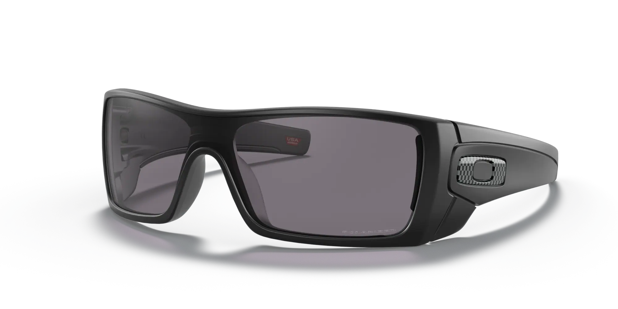 Oakley Okulary Przeciwsłoneczne BATWOLF Matte Black/Gray Polarized OO9101-04