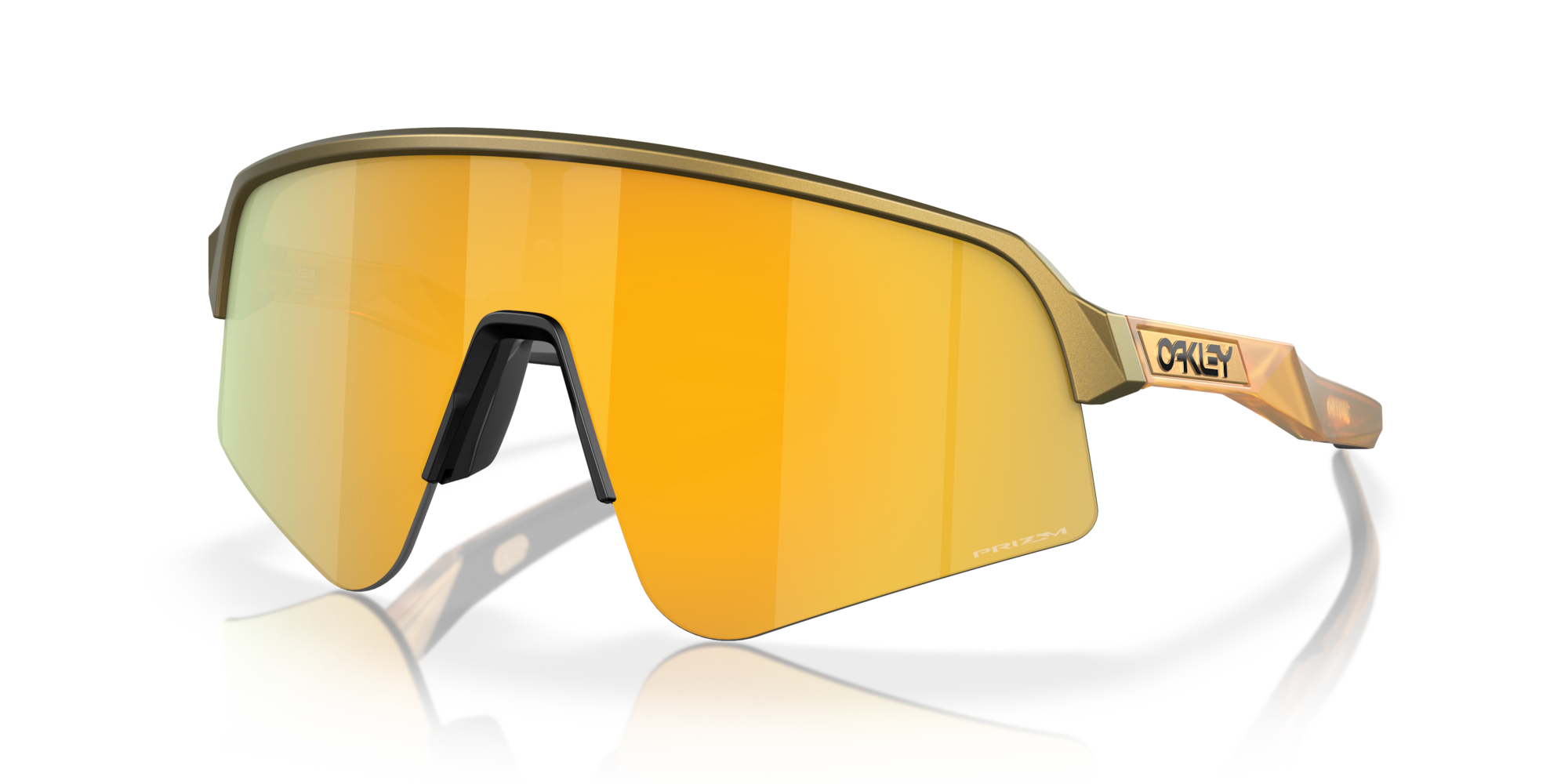 Oakley Okulary przeciwsłoneczne SUTRO LITE SWEEP Re-Discover Collection Brass Tax/Prizm 24k OO9465-21