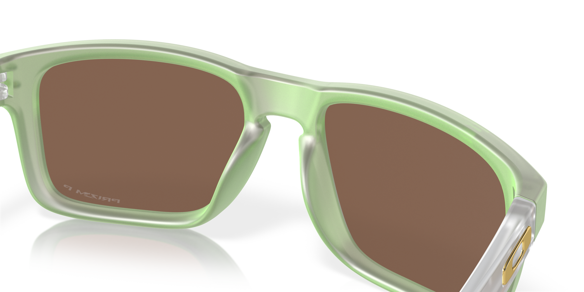 Oakley Okulary przeciwsłoneczne HOLBROOK Re-Discover Collection Dark Jade Opaline/Prizm 24k Polarized OO9102-Y0