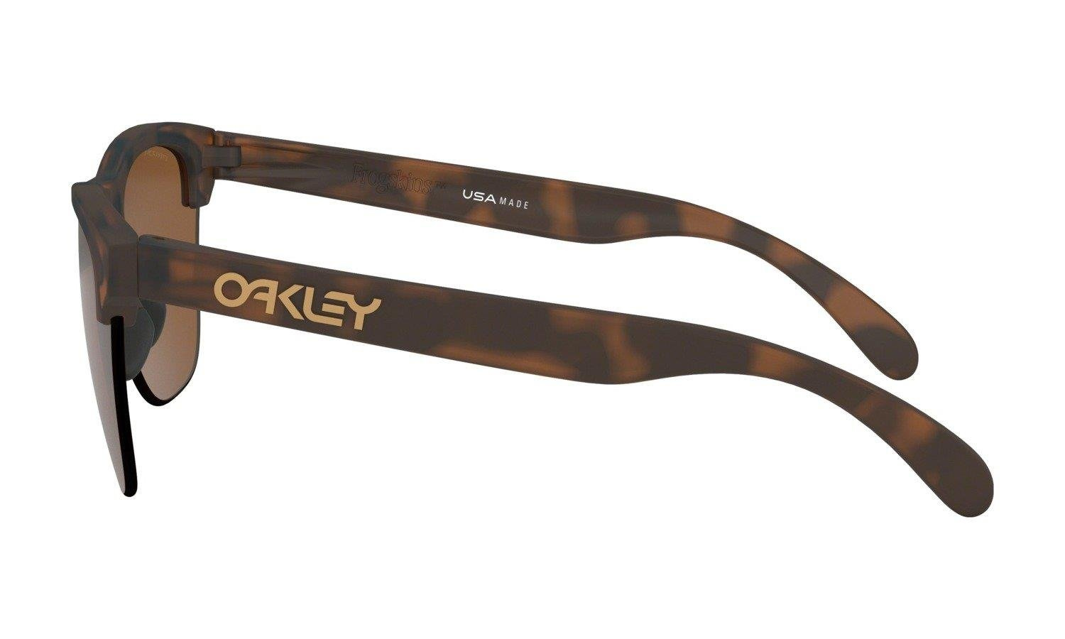 Oakley Okulary przeciwsłoneczne FROGSKINS LITE Matte Brown Tortoise/Prizm Tungsten OO9374-11