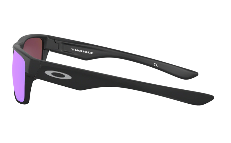 Oakley Okulary Przeciwsłoneczne TWOFACE Matte Black/Sapphire Iridium Polarized OO9189-35