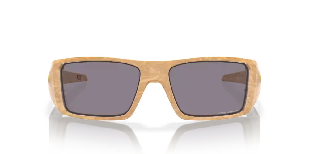 Oakley Okulary przeciwsłoneczne HELIOSTAT  Coalesce Collection Matte Stone Desert Tan / Prizm Grey Polarized OO9231-17
