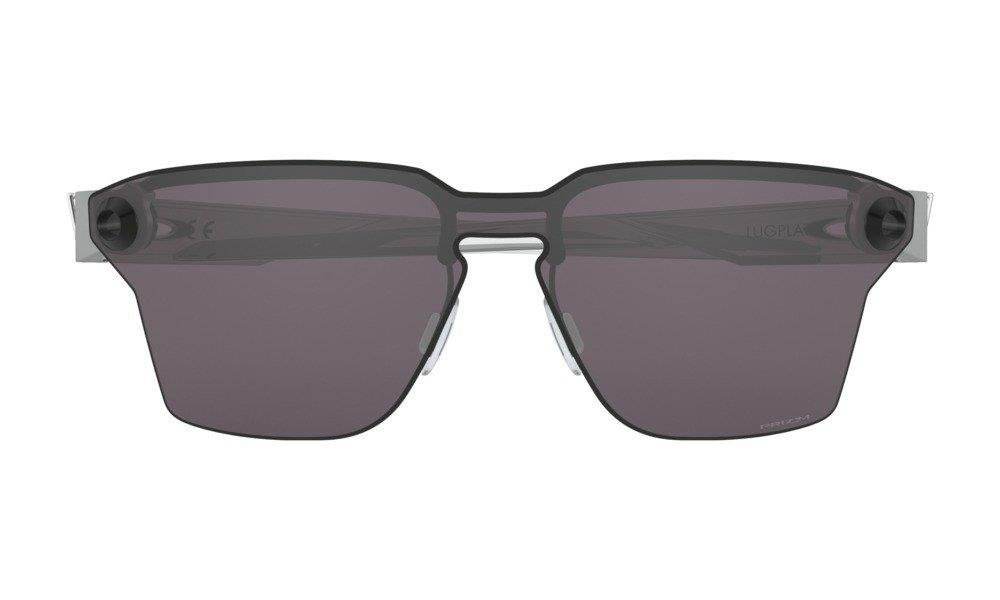 Oakley Okulary przeciwsłoneczne LUGPLATE Satin Black/Prizm Grey OO4139-01