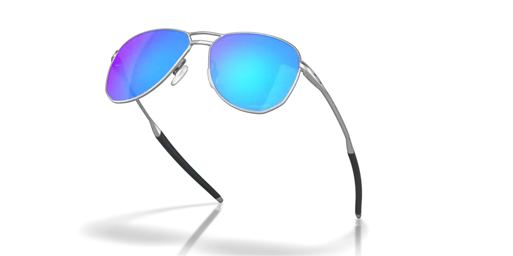 Oakley Okulary przeciwsłoneczne CONTRAIL Satin Chrome/Prizm Sapphire OO4147-03