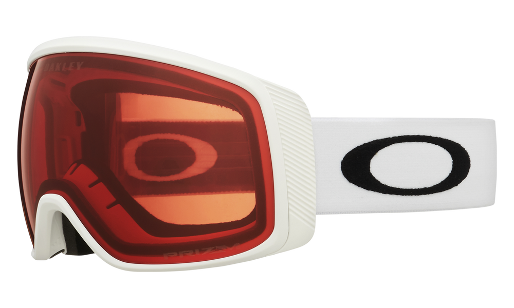 OAKLEY Gogle zimowe FLIGHT TRACKER M Matte White/Prizm Snow Rose OO7105-13