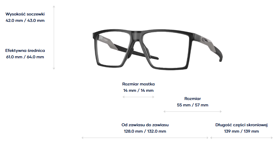 Oakley Okulary korekcyjne Futurity OX8052-07