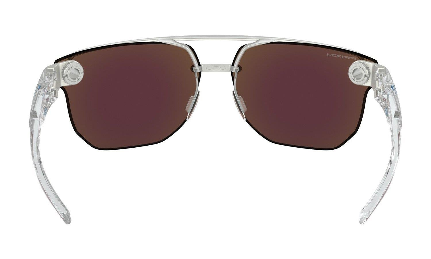 Oakley Sunglasses CHRYSTL Satin Chrome/Prizm Sapphire OO4136-08