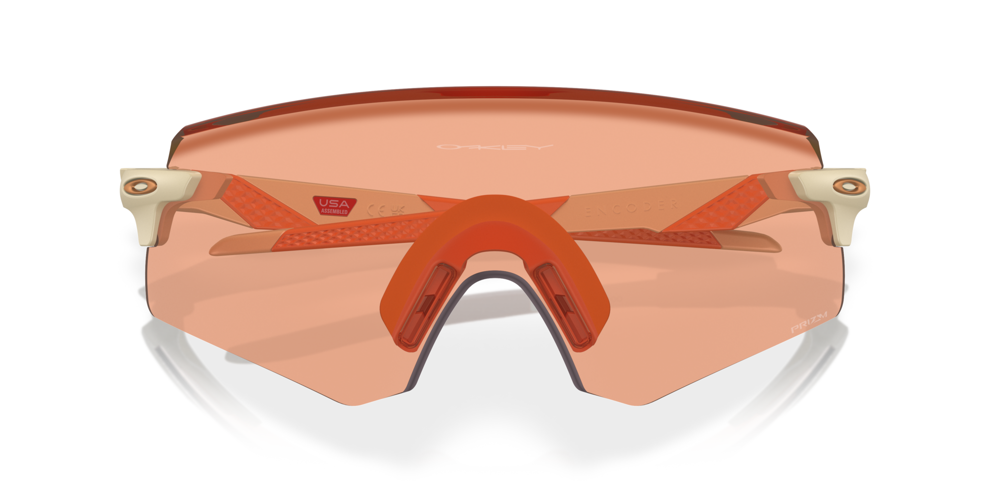 Oakley Okulary przeciwsłoneczne ENCODER Matte Sand / Prizm Berry OO9471-25