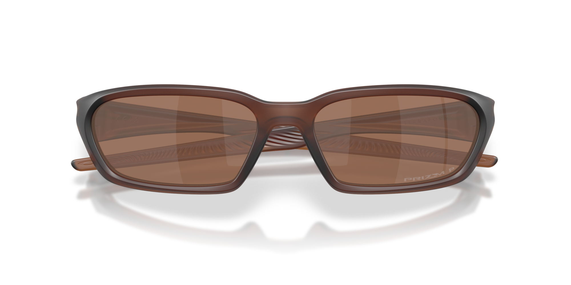 Oakley Okulary przeciwsłoneczne TERRAFORMA Matte Rootbeer / Prizm Tungsten Polarized OO9530-06