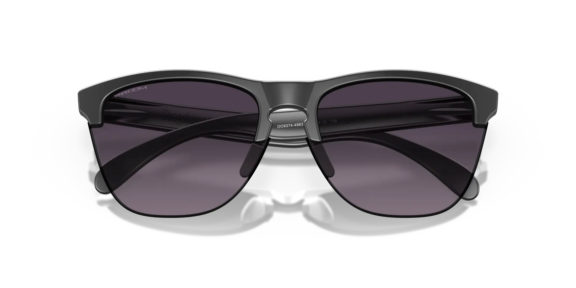 Oakley Okulary przeciwsłoneczne FROGSKINS LITE Matte Black, Prizm Grey Gradient OO9374-49