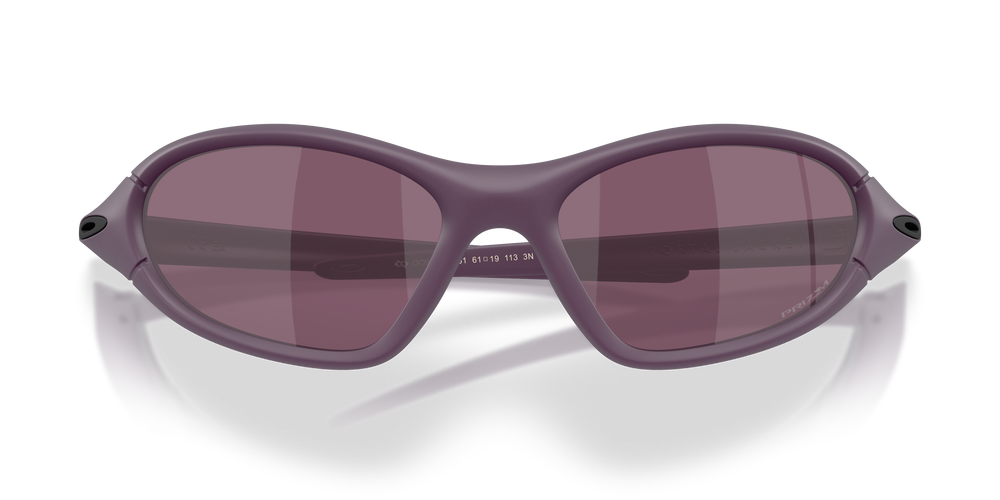 Oakley Sunglasses PORTAL JACKET Matte Aubergine/Prizm Road Black OO9536-04