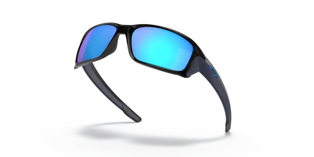 Oakley Sunglasses STRAIGHTLINK Polished Black/Prizm Sapphire OO9331-27