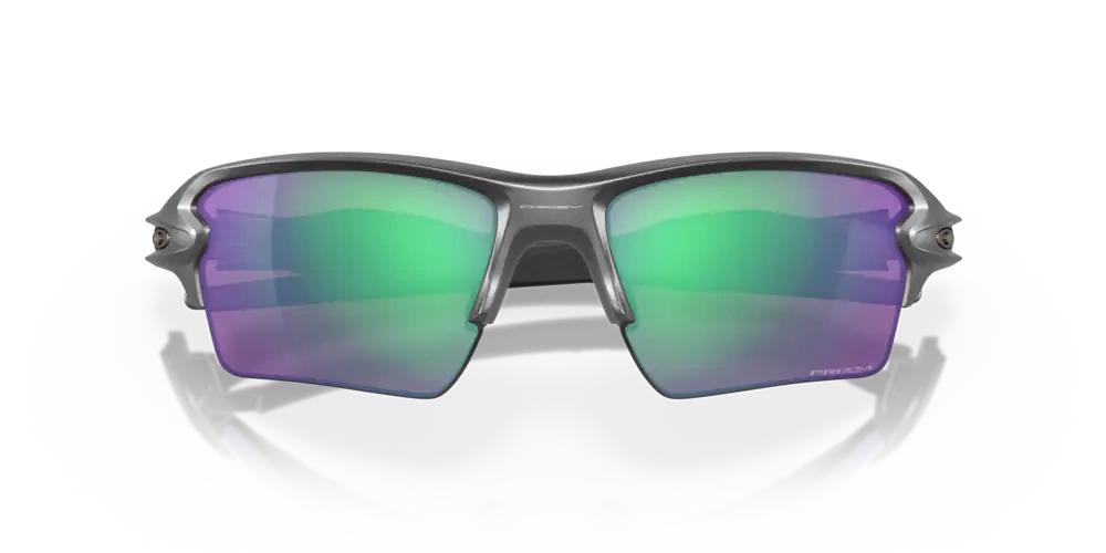 Oakley Okulary przeciwsłoneczne FLAK 2.0 XL Steel/Prizm Road Jade OO9188-F3