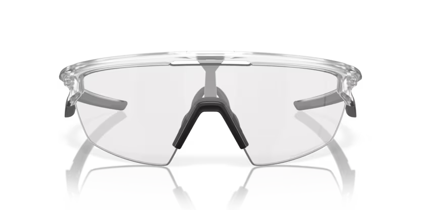 Oakley Sunglasses SPHAERA Matte Clear / Clear to Black Iridium Photochromic OO9403-07