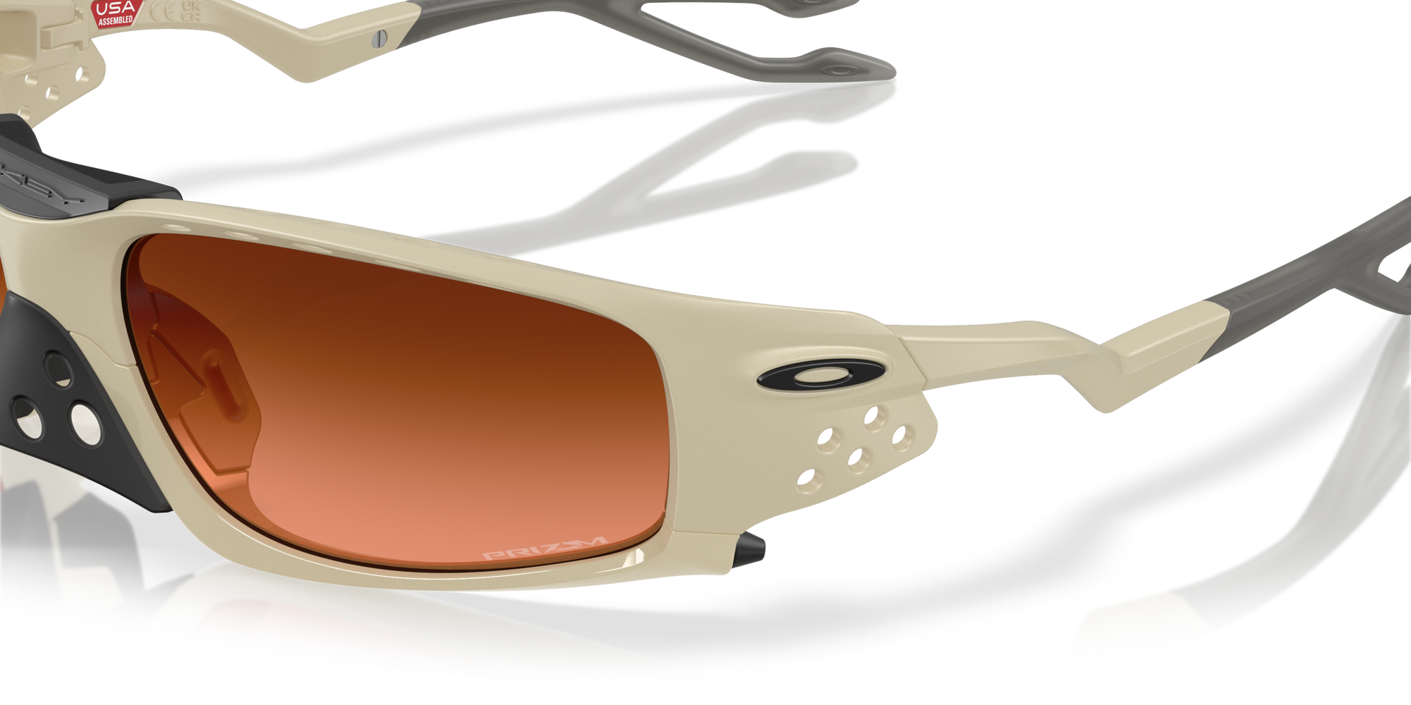 Oakley Okulary przeciwsłoneczne PLANTARIS SQ Matte Sand / Prizm Brown Gradient OO9529-03