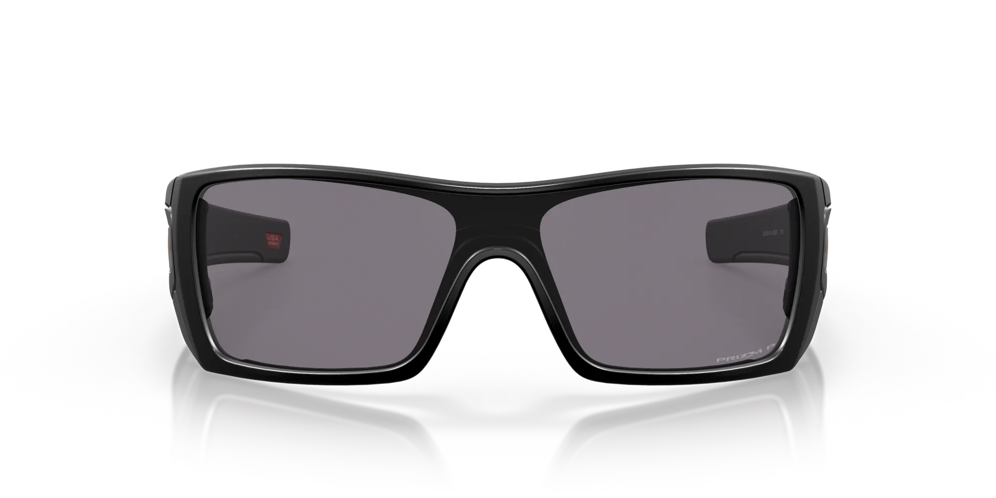 Oakley Sunglasses BATWOLF Matte Black/Prizm Grey Polarized OO9101-68