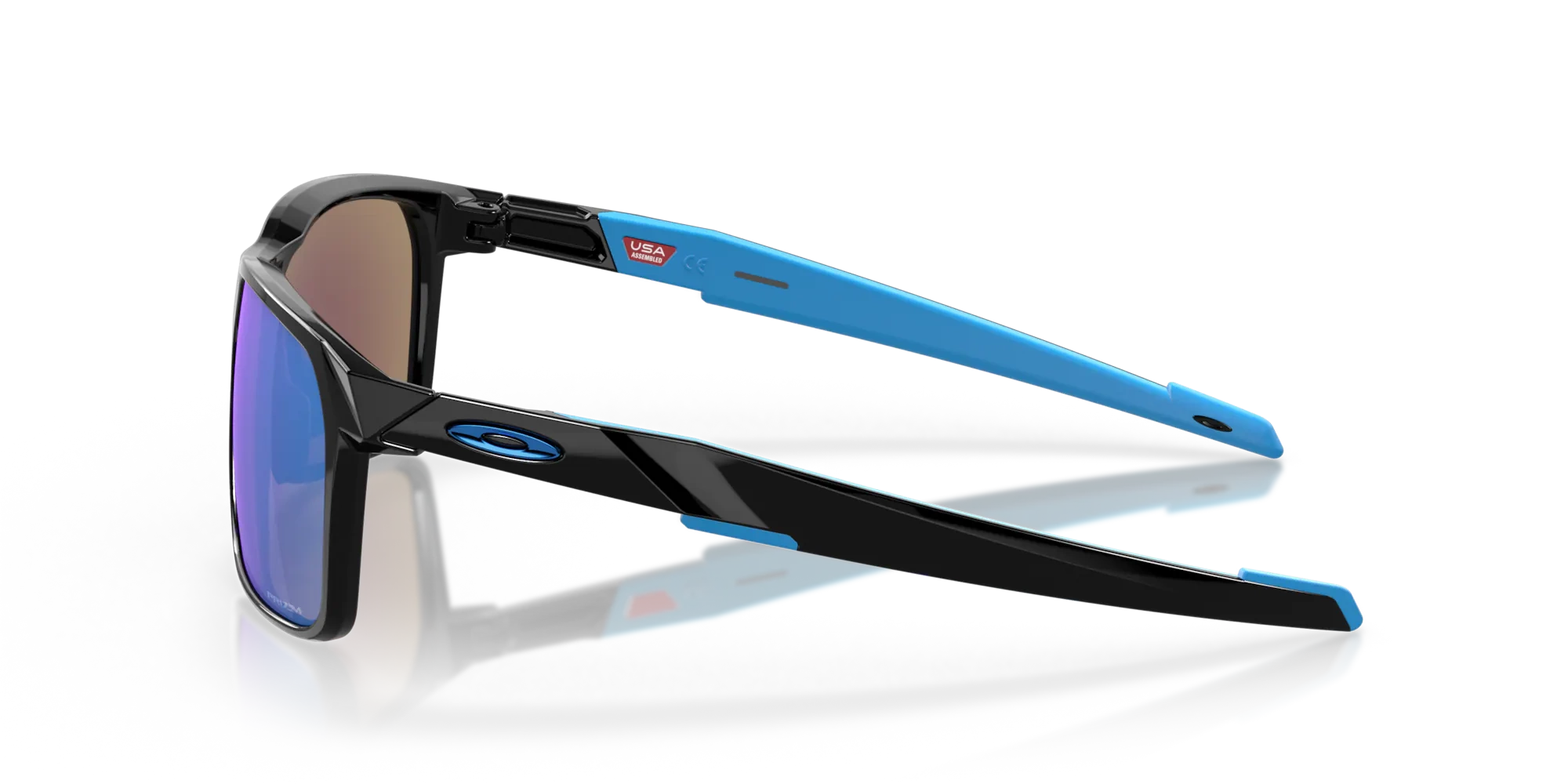 Oakley Sunglasses PORTAL X Polished Black/Prizm Sapphire OO9460-16