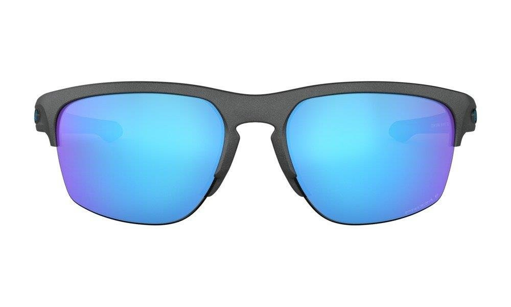 Oakley Okulary przeciwsłoneczne Sliver Edge Steel / Prizm Sapphire Polarized OO9413-06