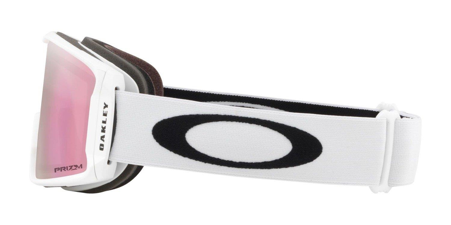 Oakley Goggles Line Miner XM MATTE WHITE / Prizm Snow Hi Pink Iridium OO7093-11