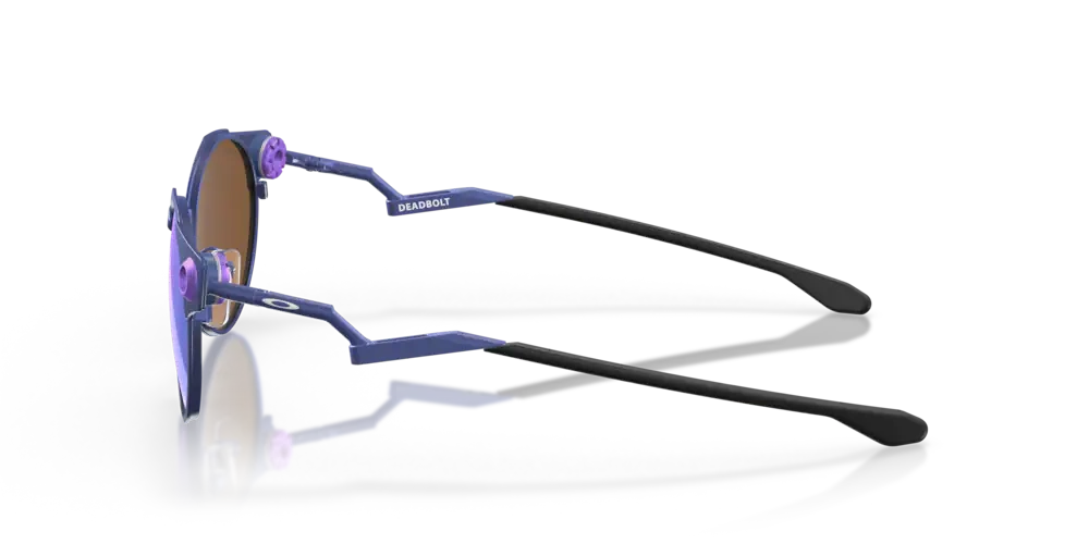 Oakley Sunglasses DEADBOLT Fabio Quartararo Collection Matte Navy, Prizm Violet OO6046-10