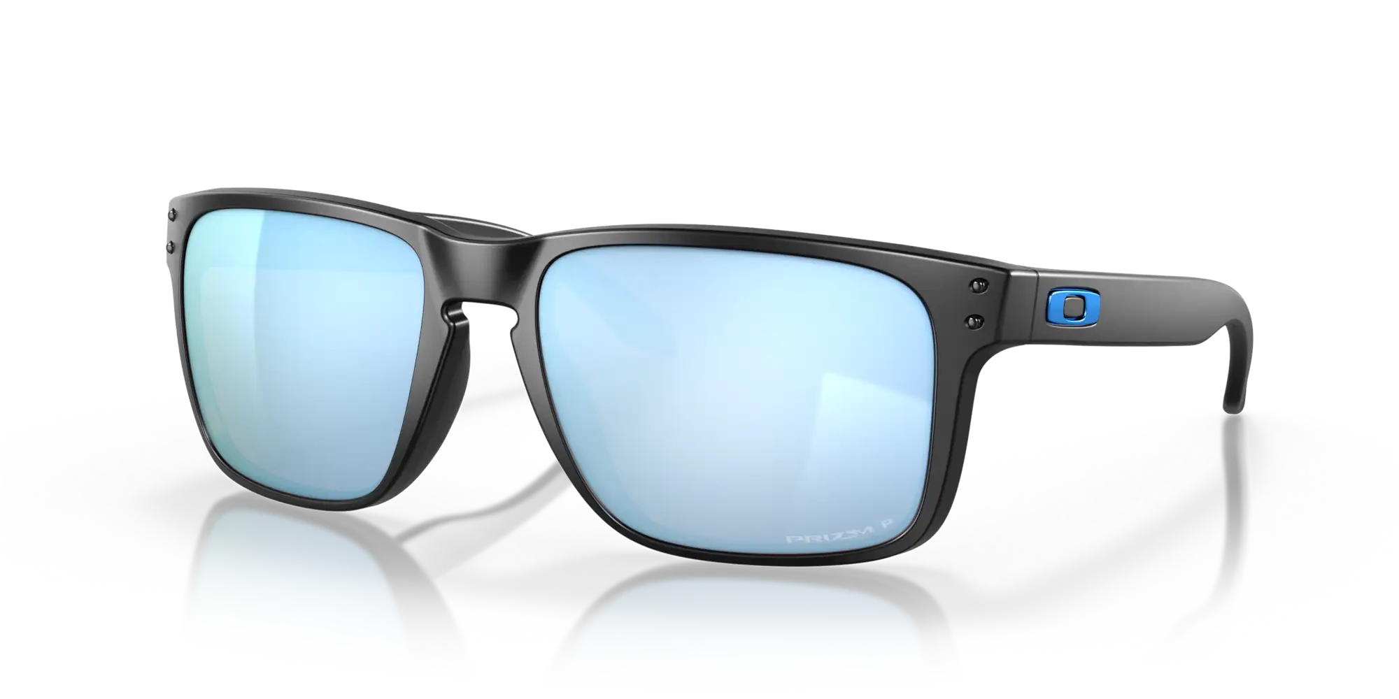 Oakley Okulary przeciwsłoneczne HOLBROOK XL Matte Black/Prizm Deep Water Polarized OO9417-25