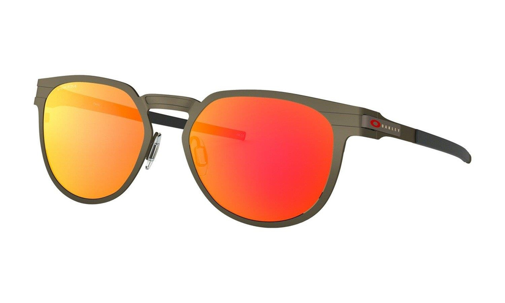 Oakley Okulary przeciwsłoneczne DIECUTTER Pewter/Prizm Ruby OO4137-02