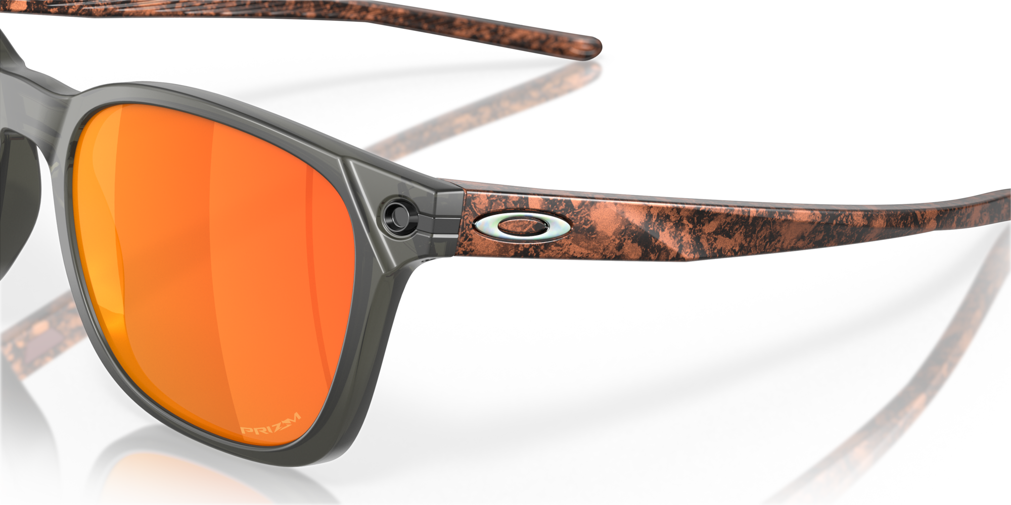 Oakley Okulary przeciwsłoneczne OJECTOR Matte Grey Smoke/Prizm Ruby OO9018-12