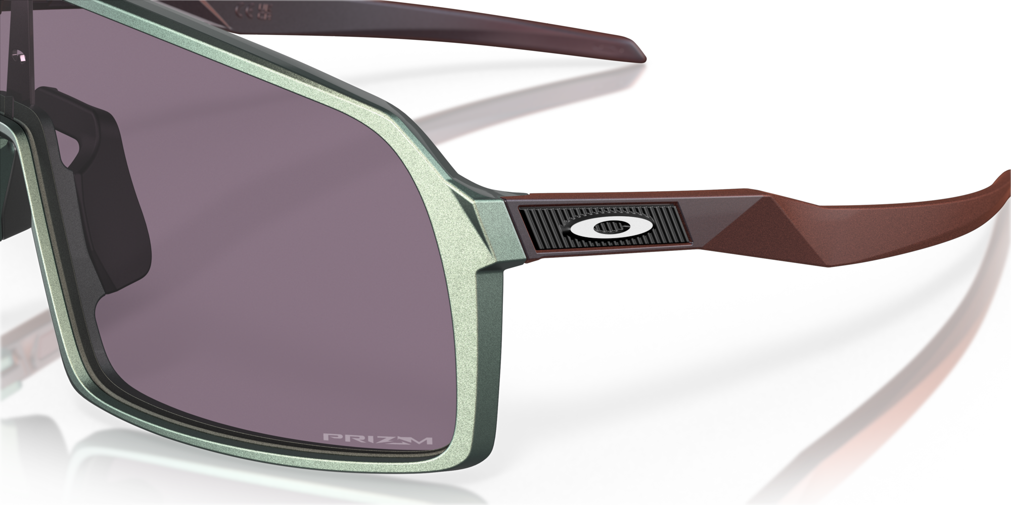 Oakley Sunglasses Sutro Verve Collection Verve Matte Silver/Blue Colorshift, Prizm Grey OO9406-97
