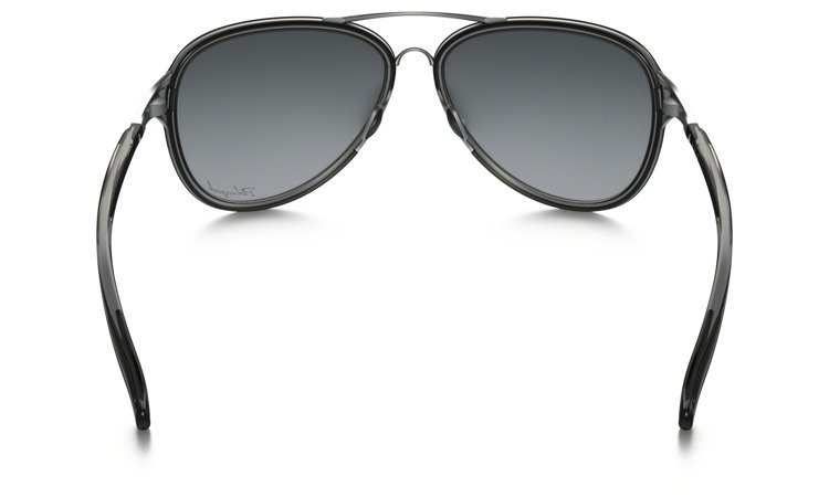 OAKLEY Okulary KICKBACK Black Ice Onyx / Gray Gradient Polarized OO4102-13