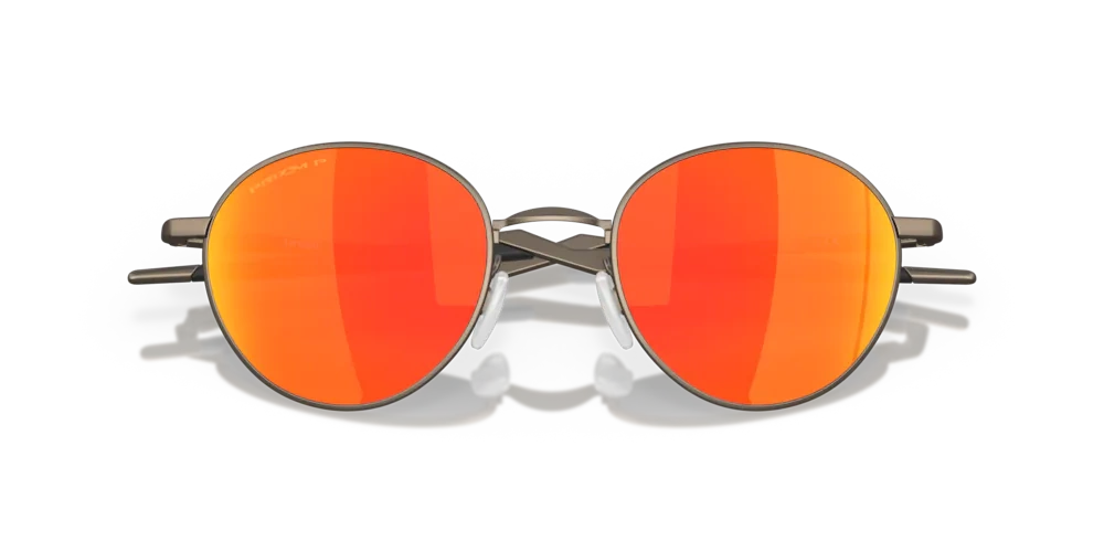 Oakley Sunglasses TERRIGAL Satin Pewter, Prizm Ruby Polarized OO4146-03