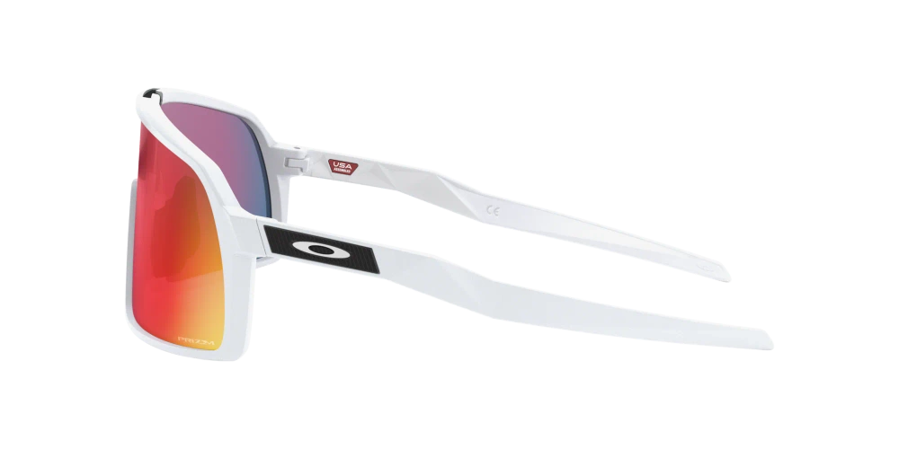 Oakley Okulary przeciwsłoneczne SUTRO S Matte White/Prizm Road OO9462-05