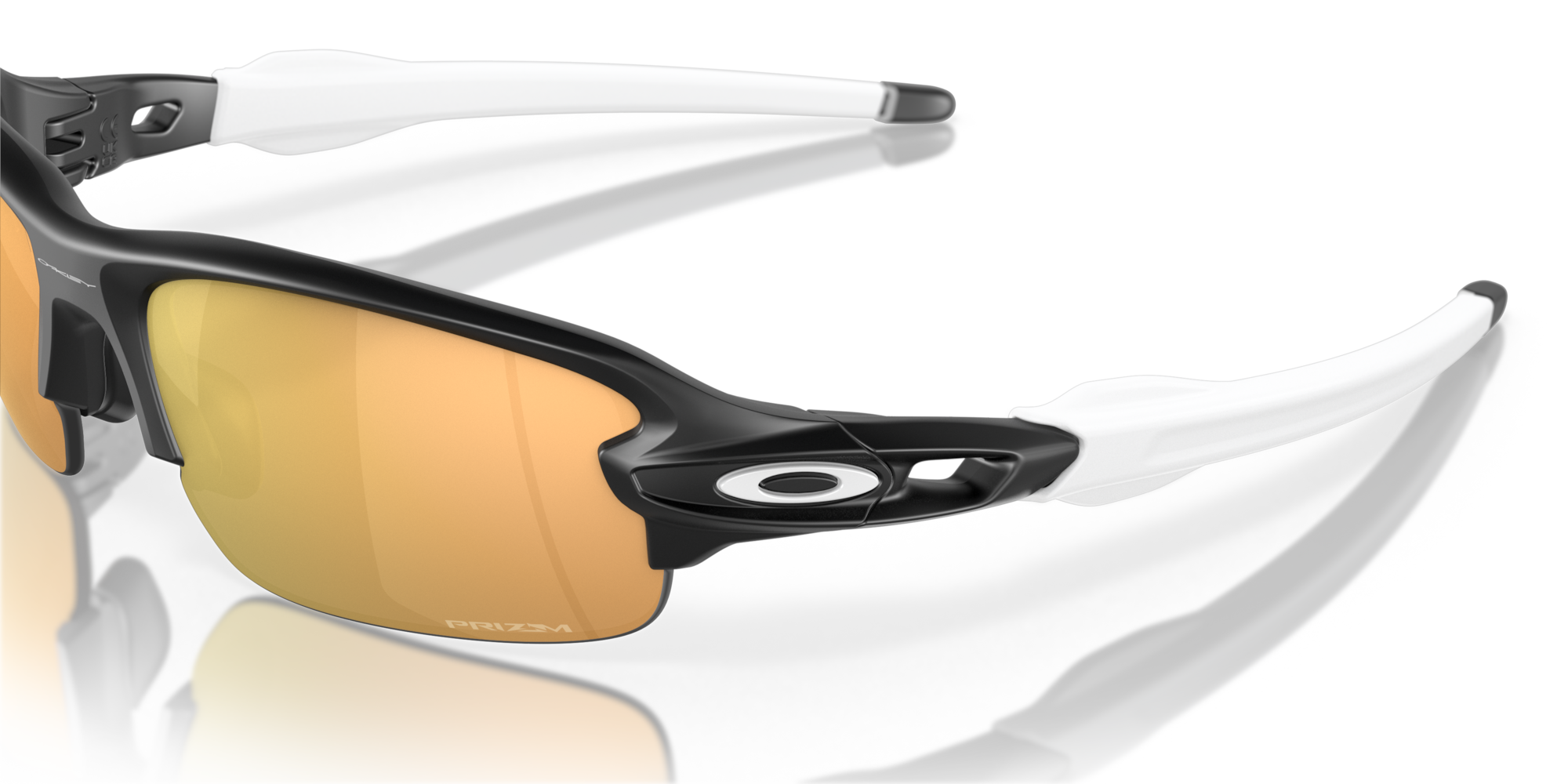 Oakley Sunglasses Flak XXS Matte Black, Prizm Rose Gold OJ9008-12