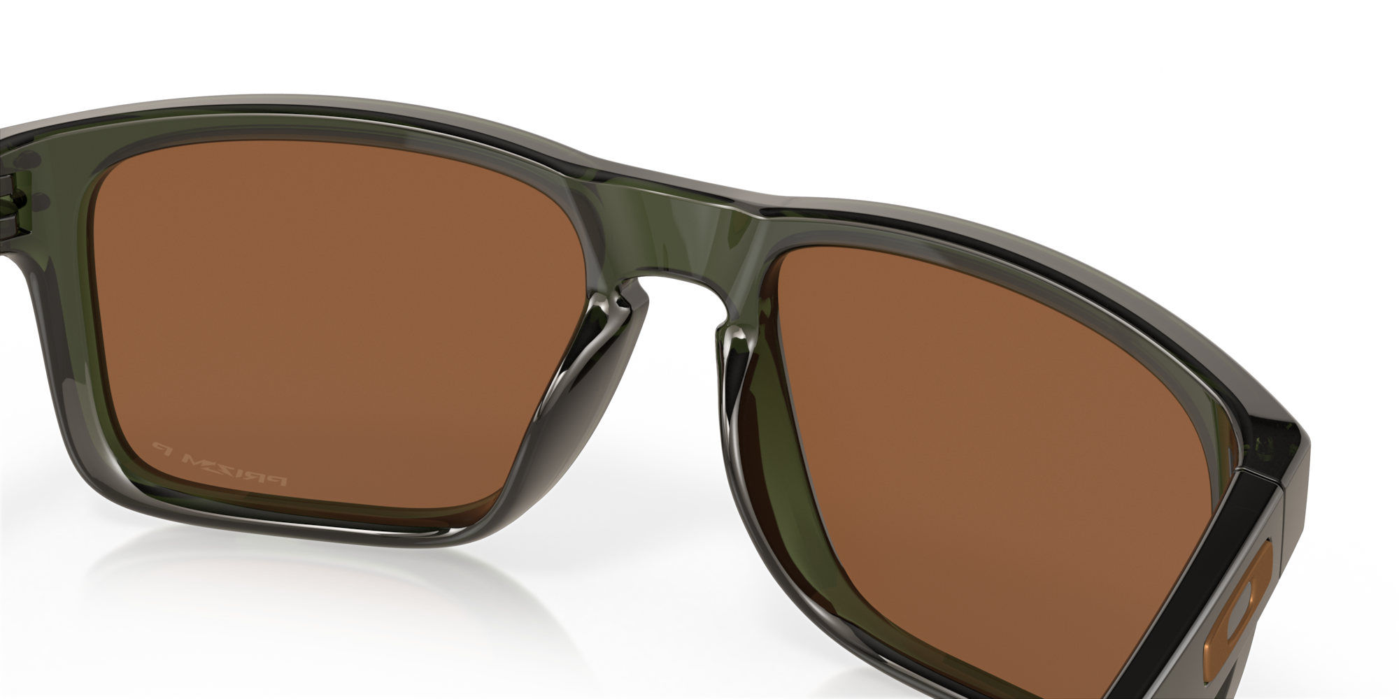 Oakley Okulary przeciwsłoneczne HOLBROOK Olive Ink / Prizm Tungsten Polarized OO9102-W8
